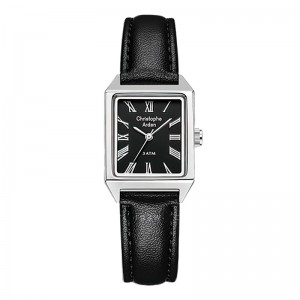 Christophe Arden CA 1004 Silver Black Leather Roman LHLSSBA2